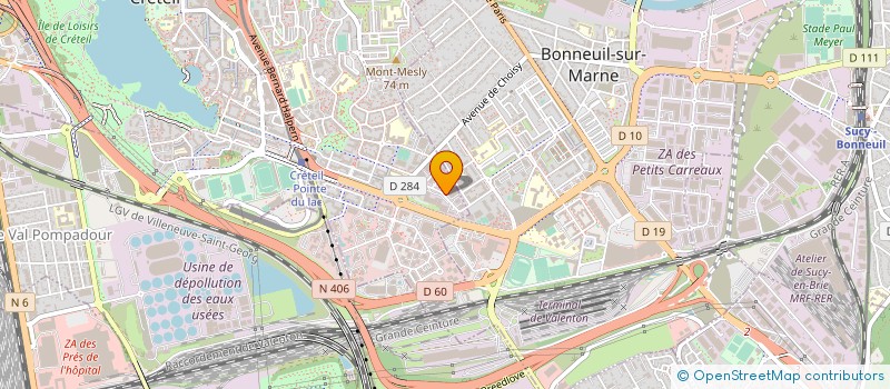 localisation de l'entreprise DFM GRAND EST à CRETEIL