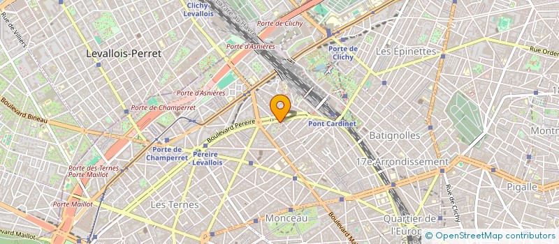 localisation de l'entreprise DFM SARL à PARIS