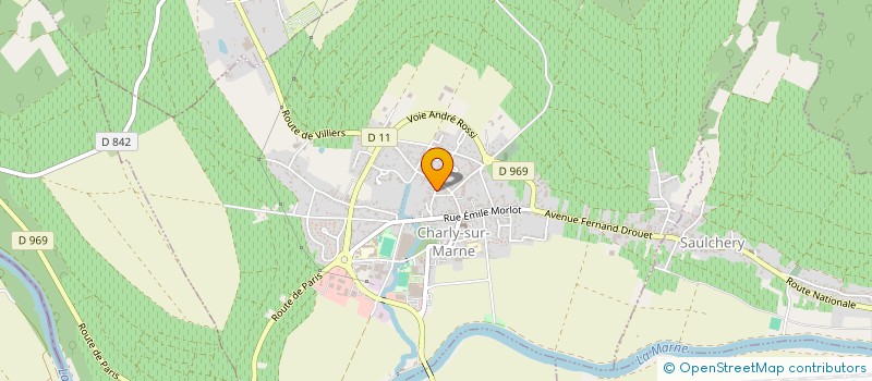 localisation de l'entreprise DFMB  CHARLY-SUR-MARNE