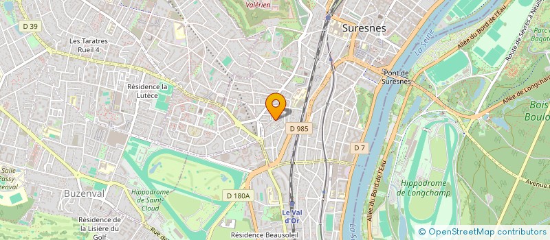 localisation de l'entreprise DFMB RECORDS à SURESNES