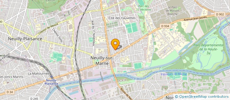 localisation de l'entreprise DFMD à NEUILLY-SUR-MARNE