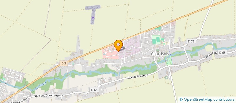 localisation de l'entreprise DFMR 51/02  COURTISOLS