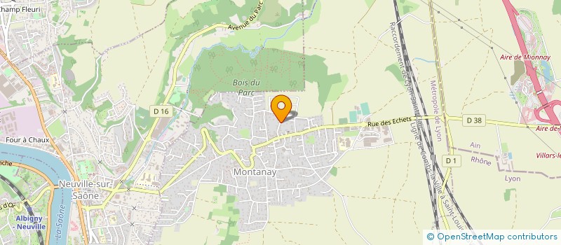 localisation de l'entreprise DFN CONSULTANTS  MONTANAY