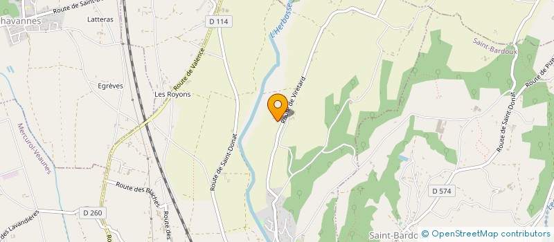 localisation de l'entreprise DFOA COMMANDEUR  CLERIEUX