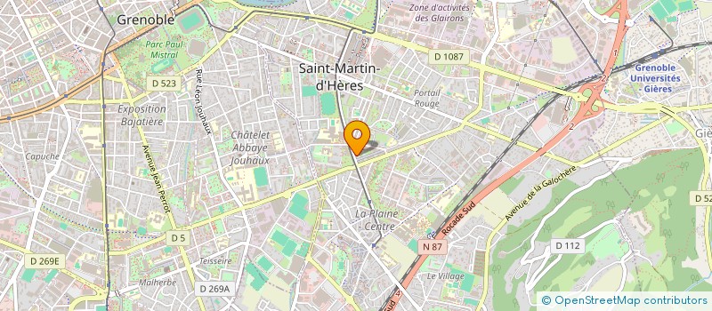 localisation de l'entreprise DFP EL FEKIH  SAINT-MARTIN-D'HERES