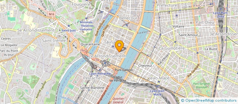 localisation de l'entreprise DFP PRODUCTION  LYON