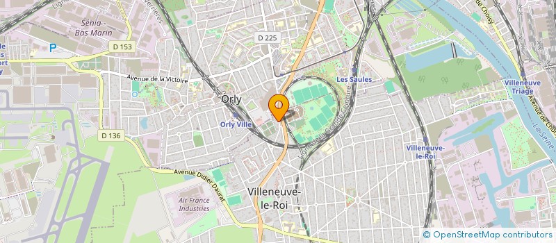 localisation de l'entreprise DFPC HOLDING  VILLENEUVE-LE-ROI