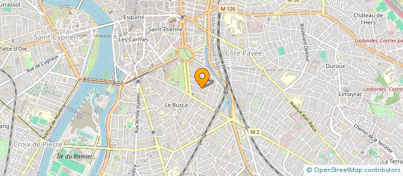 localisation de l'entreprise DFR  TOULOUSE