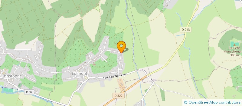 localisation de l'entreprise DFR  EULMONT