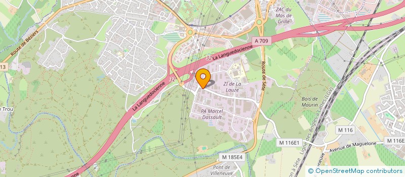 localisation de l'entreprise DFS ATELIER CARROSSERIE  SAINT-JEAN-DE-VEDAS