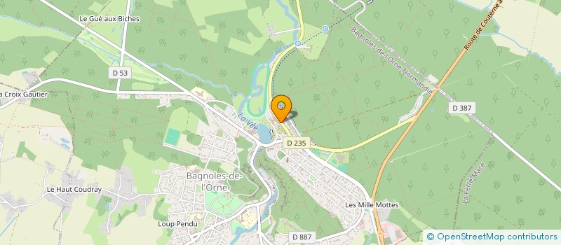localisation de l'entreprise DFSCD à BAGNOLES-DE-L'ORNE-NORMANDIE