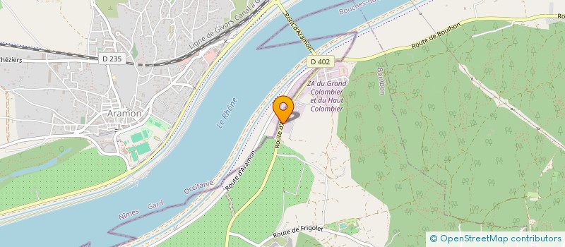 localisation de l'entreprise DFTL  BOULBON