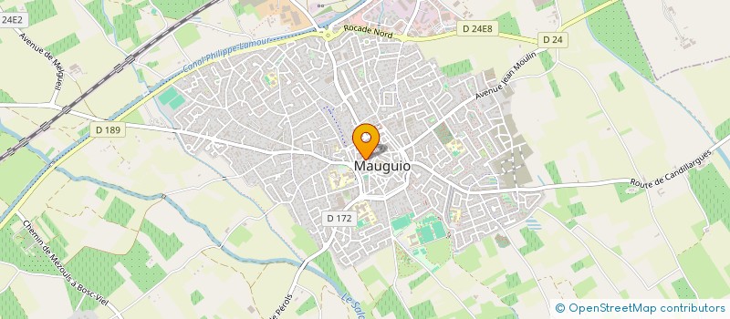 localisation de l'entreprise DG  MAUGUIO