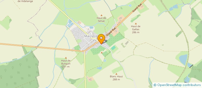 localisation de l'entreprise DG  MAIZIERES-LES-VIC