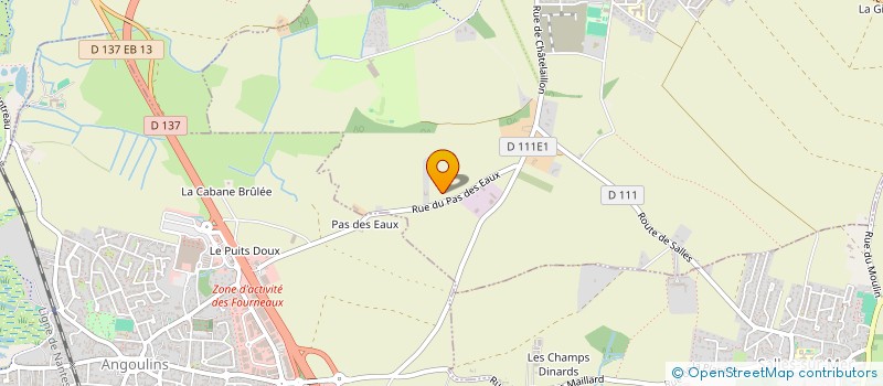 localisation de l'entreprise DG  LA JARNE