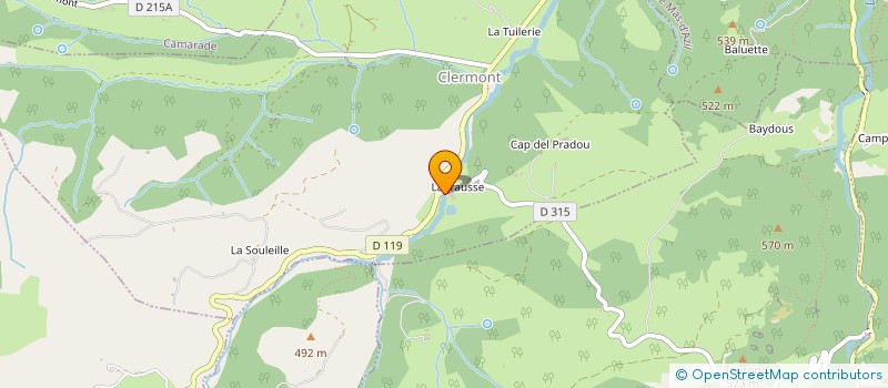 localisation de l'entreprise DG à CLERMONT