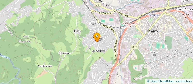 localisation de l'entreprise DG +  FRAISSES