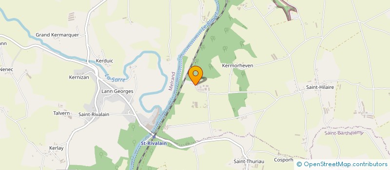 localisation de l'entreprise DG  PLUMELIAU-BIEUZY