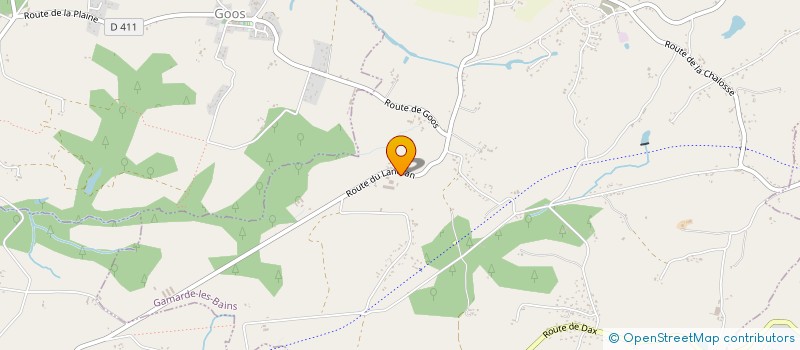 localisation de l'entreprise DG AND CO  GAMARDE-LES-BAINS