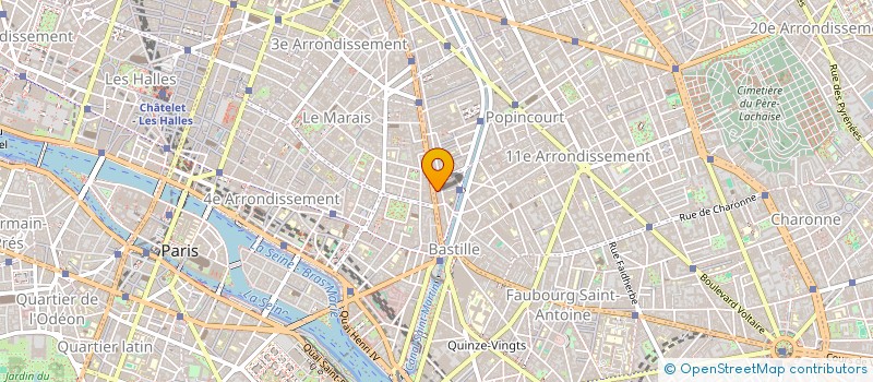 localisation de l'entreprise DG ARCHITECTURE  PARIS