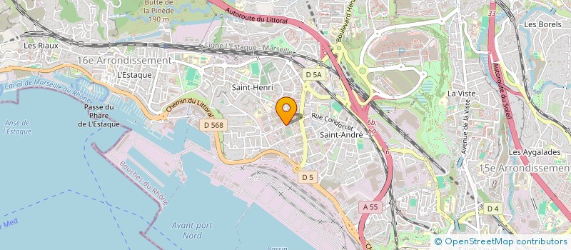 localisation de l'entreprise DG AUDIT EXPERT  MARSEILLE