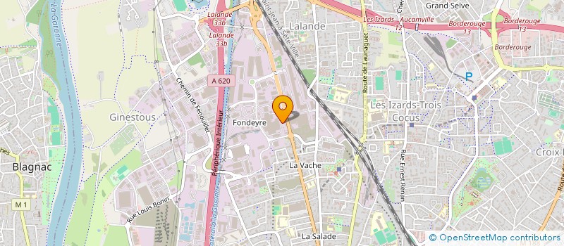 localisation de l'entreprise DG AUTO  TOULOUSE