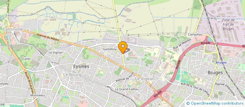 localisation de l'entreprise DG AUTOMOTIVE  SAINT-MEDARD-EN-JALLES