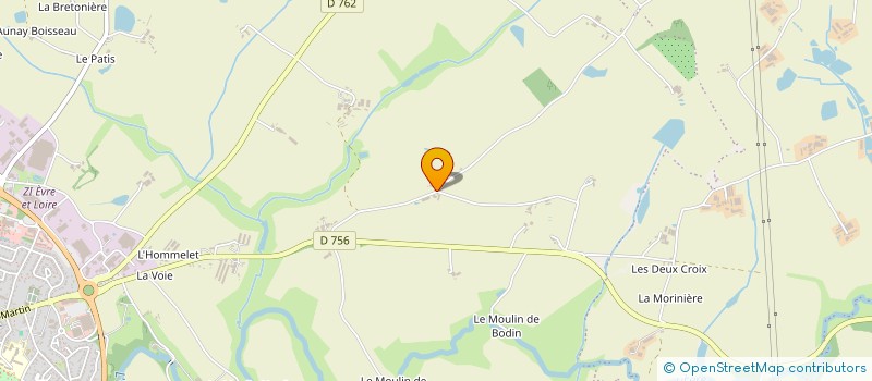 localisation de l'entreprise DG - BAT à BEAUPREAU-EN-MAUGES