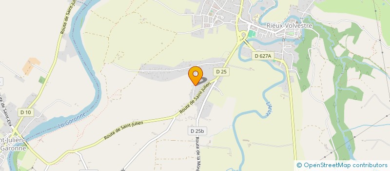 localisation de l'entreprise DG BATIEXPERT31  RIEUX-VOLVESTRE