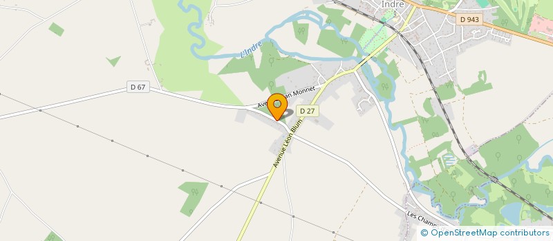 localisation de l'entreprise DG BOIS SERVICES à VILLEDIEU-SUR-INDRE