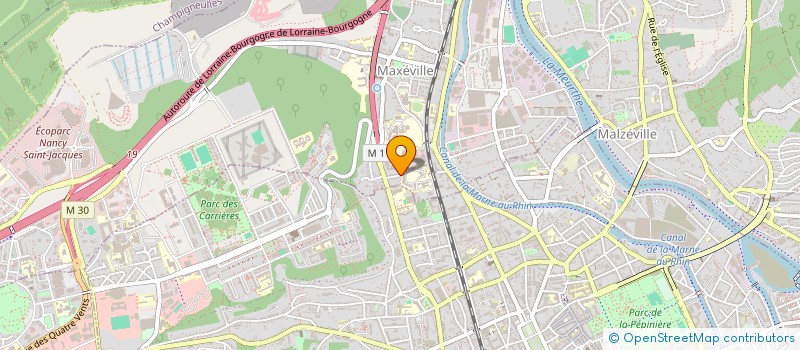 localisation de l'entreprise DG BTP  MAXEVILLE