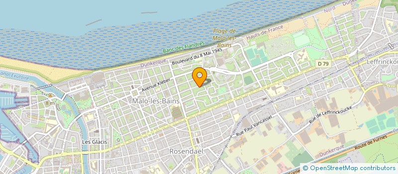 localisation de l'entreprise DG CAPITAL à DUNKERQUE