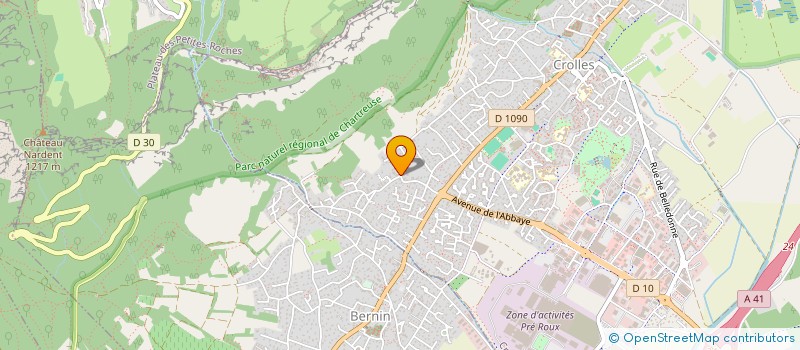 localisation de l'entreprise DG CLYEAN  CROLLES