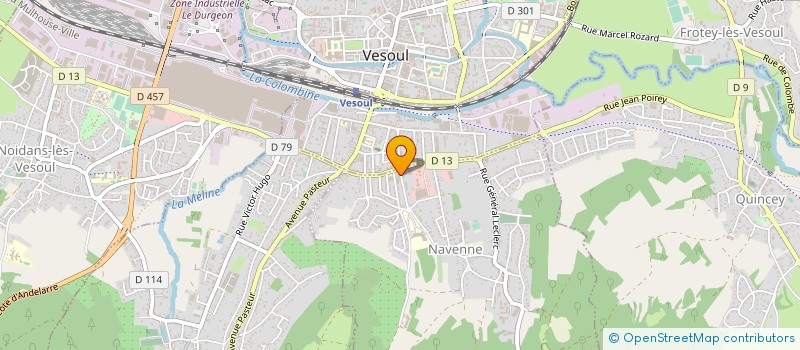 localisation de l'entreprise DG CONCEPT à NAVENNE