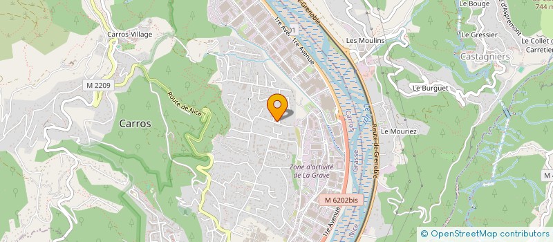 localisation de l'entreprise DG CONCEPT à CARROS