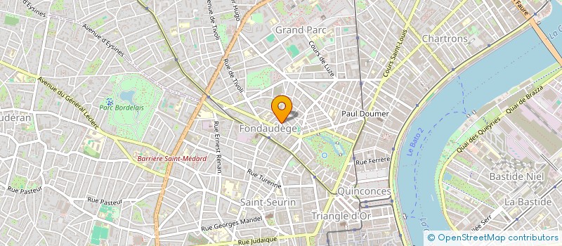 localisation de l'entreprise DG CONSEIL 33  BORDEAUX