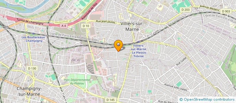localisation de l'entreprise DG CONSEILS à VILLIERS-SUR-MARNE