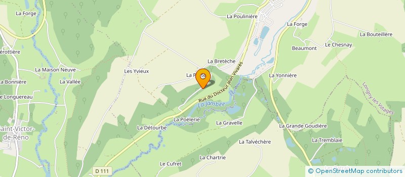 localisation de l'entreprise DG CONSTRUCTION à LONGNY LES VILLAGES