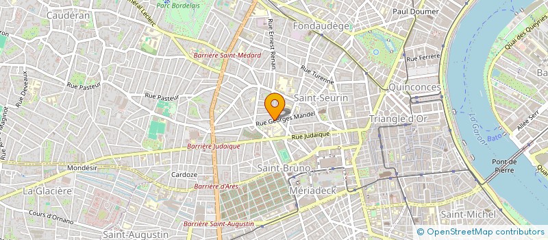 localisation de l'entreprise DG CONSULT AERO à BORDEAUX