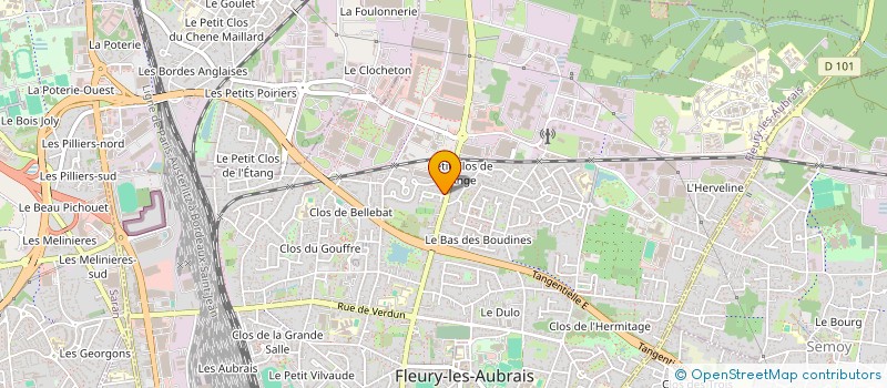 localisation de l'entreprise DG CONSULTING à FLEURY-LES-AUBRAIS