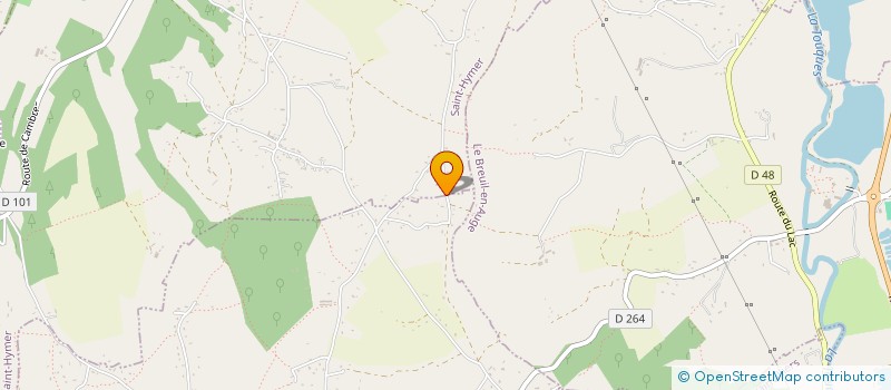 localisation de l'entreprise DG CONSULTING  SAINT-HYMER