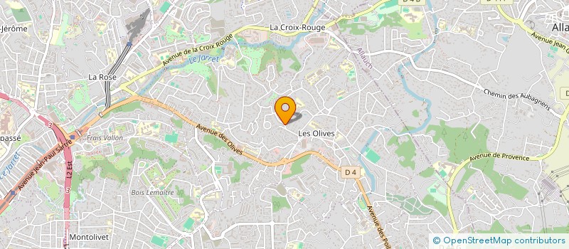 localisation de l'entreprise DG COURTAGE à MARSEILLE