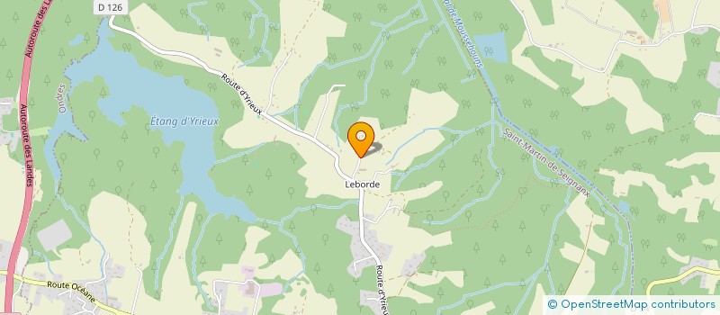 localisation de l'entreprise DG DISTRIBUTION  SAINT-MARTIN-DE-SEIGNANX