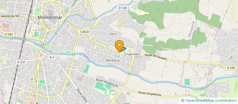 localisation de l'entreprise DG DISTRIBUTION à MONTELIMAR