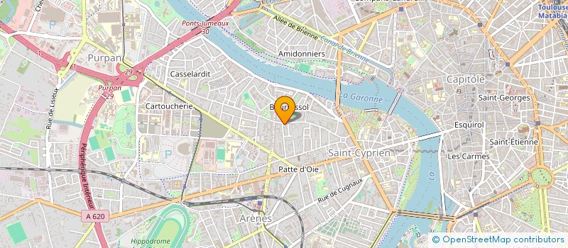 localisation de l'entreprise DG EUROPE CONSEIL  TOULOUSE