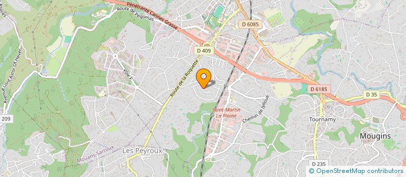 localisation de l'entreprise DG EXPERTISE à MOUGINS