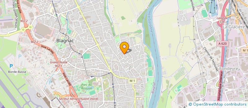 localisation de l'entreprise DG EXPRESS 31  BLAGNAC