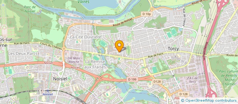 localisation de l'entreprise DG'F  TORCY