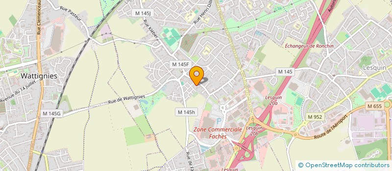 localisation de l'entreprise DG FACTORY à FACHES-THUMESNIL