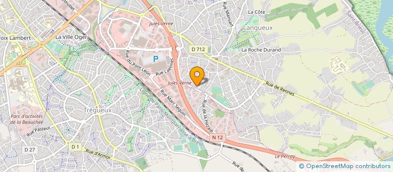 localisation de l'entreprise DG FINANCES à LANGUEUX